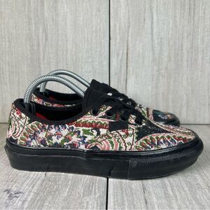 Vans Authentic Skate Paisley Tapestry Lace Up Casual Shoe Womens Size 5